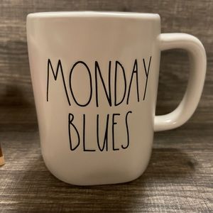 Rae Dunn MONDAY BLUES Mug 🇺🇸